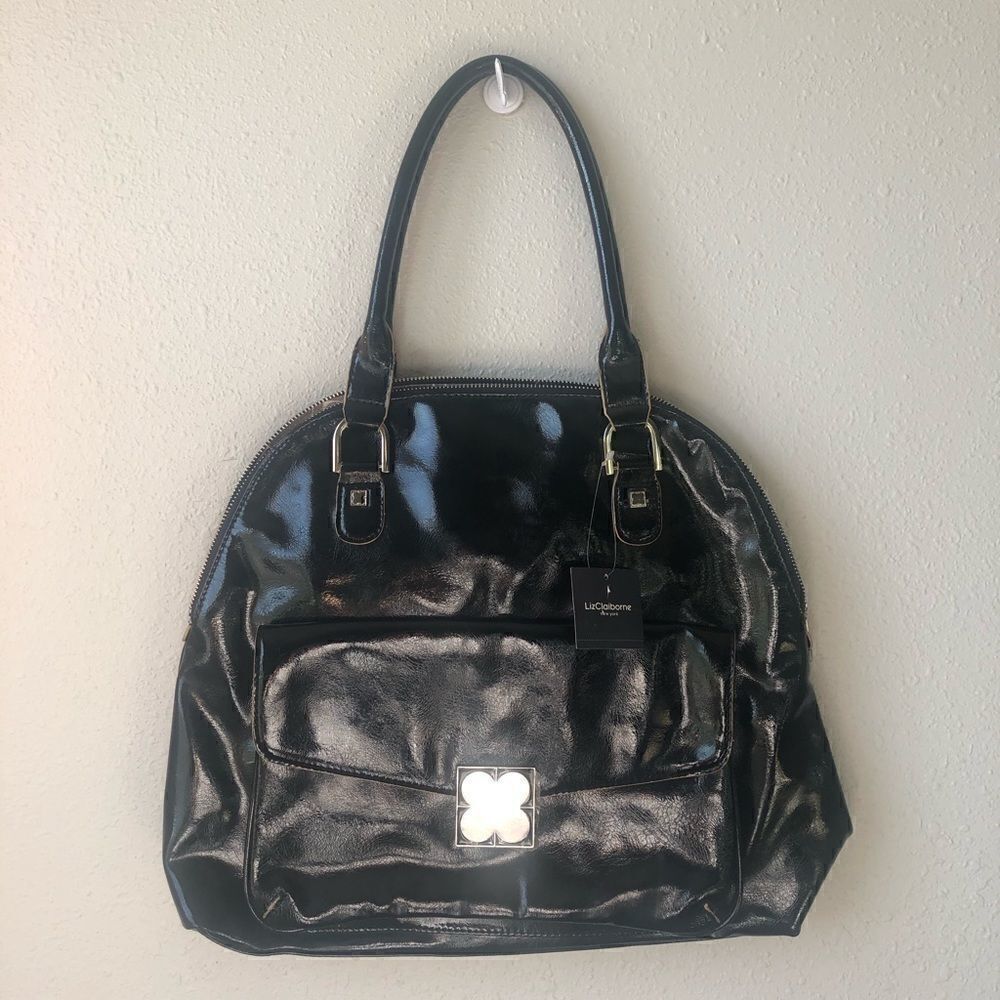 NWT Liz Claiborne Black Suit Yourself Tote